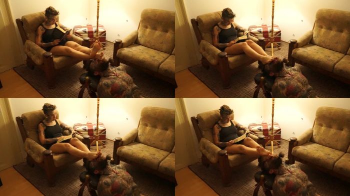 Mira Cuckold – All I Need Is My Book And Your Face