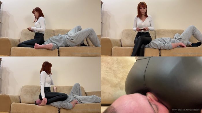 PPFemDom – Goddess Kira – I Took My Slave And Put Him On The Sofa To Sit…