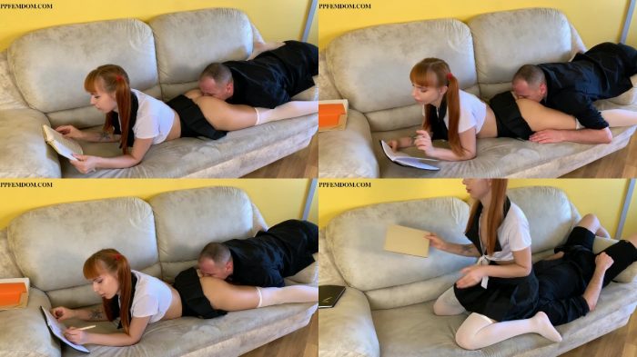 PPFemDom – Stepbrother Licks College Girl Step-Sister’s Ass And Pussy After