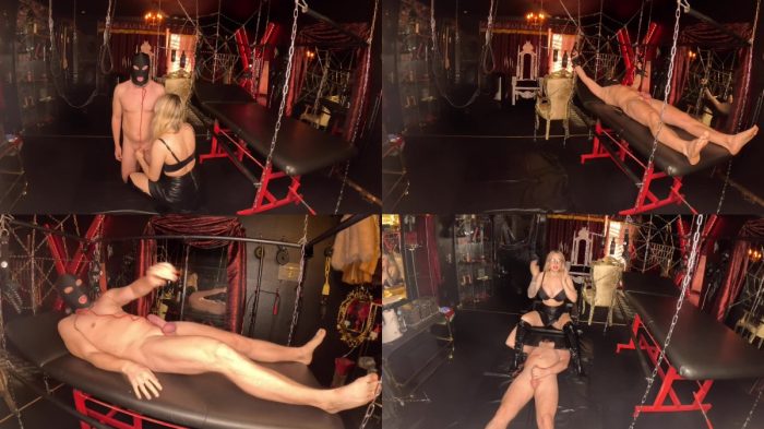Queen Of Bdsm – Enjoy The Pee In The Toilet Chair!