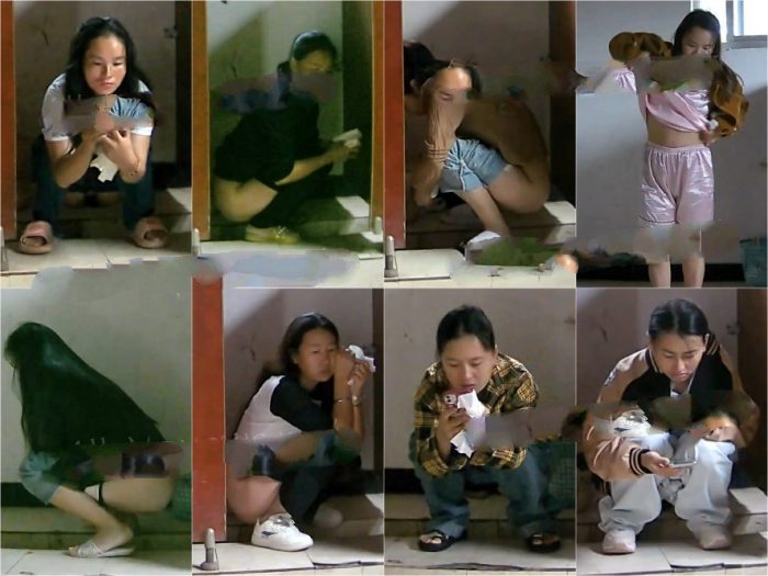 Hidden Camera 【全景厕拍】佼佼者第十八期-升级全景+沟底双视角59V[某房原版]
