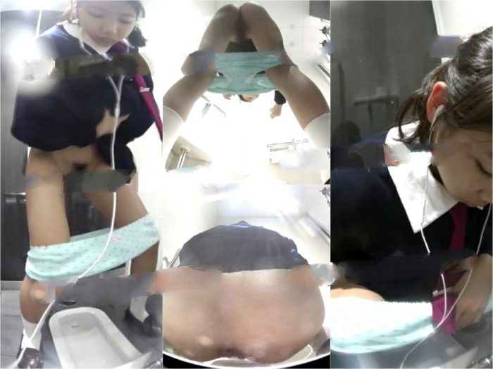 Hidden Cam Toilet 生理ペーパーの匂い嗅ぎを撮られた娘！肛門フェチにはたまらないブラックホール