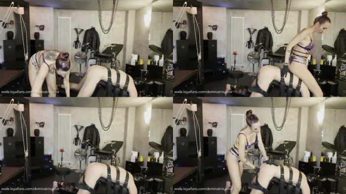 Dominatrix Yuna – Bondage Preparation For Strap-On