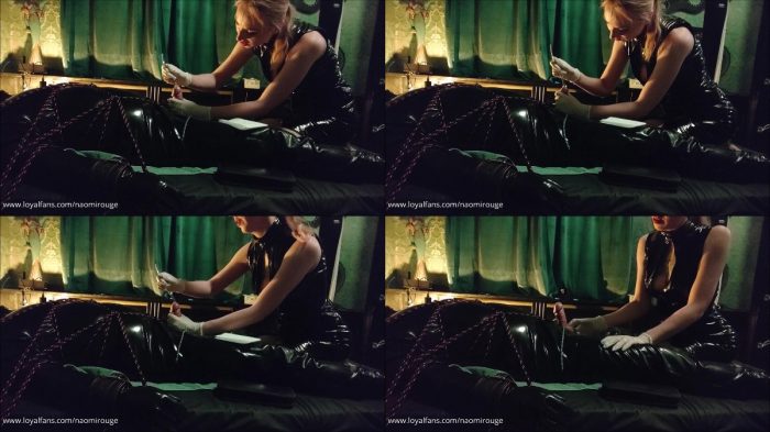 Lady Naomi Rouge – Rubber CBT Sounding Treatment
