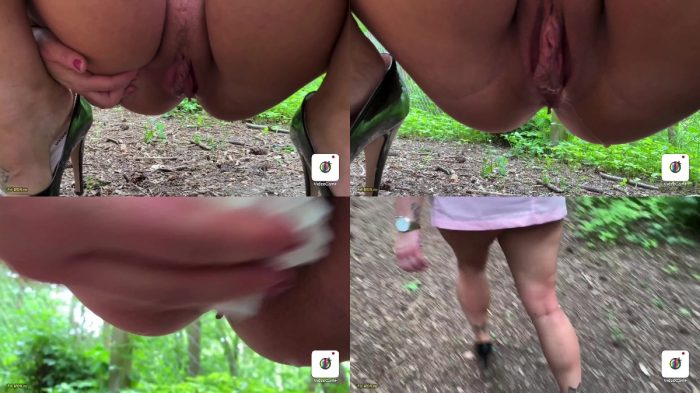 MiaXXX – Piss Clip 2020 im Wald