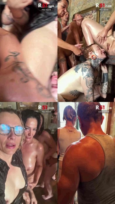 Residence 51 day 4 fetish piss orgy