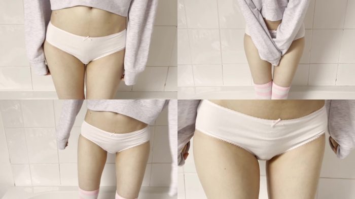 Wet Her Panties Pee Holding Desperation