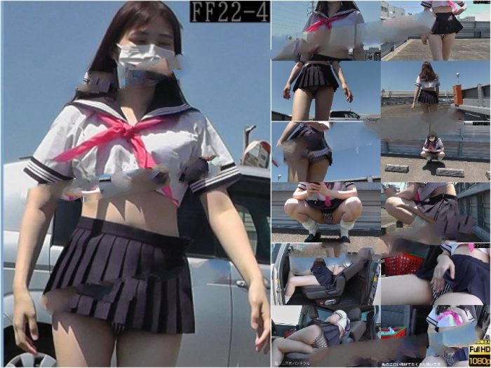 超ミニスカ　パンチラ　ゆなちゃん4 私のエロい格好でたくさん抜いてネ