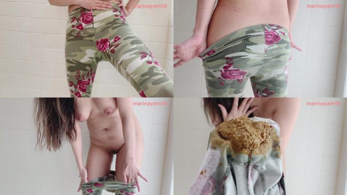 Marinayam19 – Leggings pooping and leggings peeing