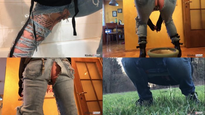 DOMINATRIX FRIDA – Pissing Compilation – Pierced And Tattooed Girl
