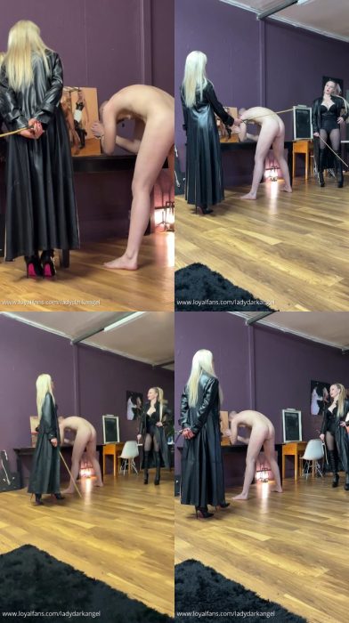 LADYDARKANGEL – Behind Scenes Of A Caning