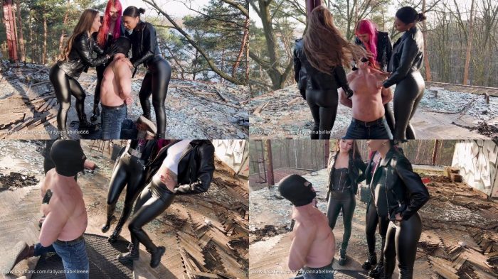 LadyAnnabelle666 – Urban Training Turns Slave Into Public Joke