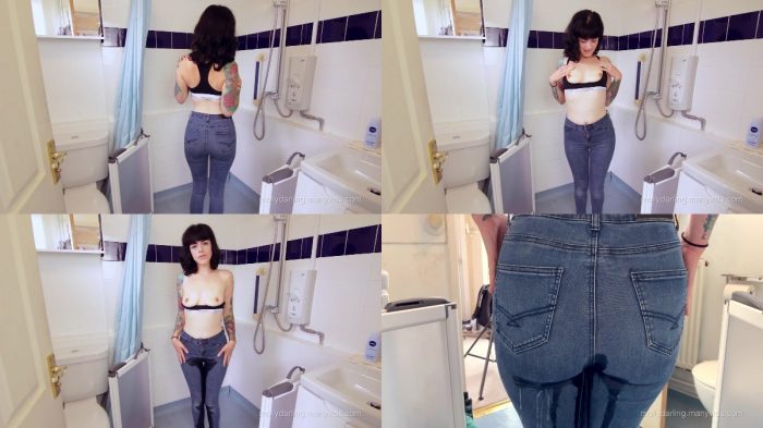 Molly Darling – Pissing In My Jeans – My First Pee Video