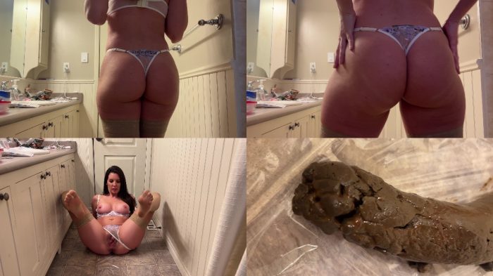 Tina Amazon – white lingerie