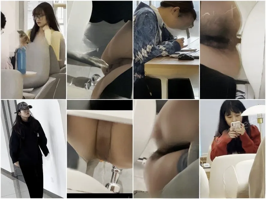 Public Restroom プライベートバスルーム撮影マスター❤️三人称⚡オリジナルバスルーム撮影⚡大学図書館の新作に戻り、4K HD版を読…