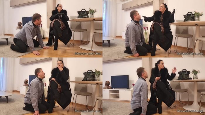 Mistress Luna – Your owner is back puppy!