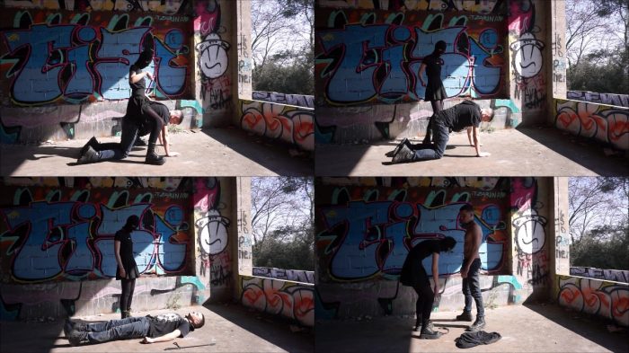 SubmittedTeen – Aesthetic Teen Trample Kick Slap And Spits Her Slave