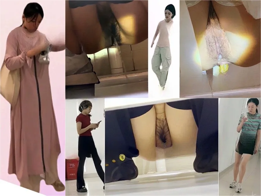 Public Restroom China Toilet Voyeur sifangktv 2307-2309