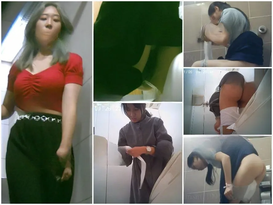 Public Restroom (小勃原創)前后双镜头厕拍最美的校花