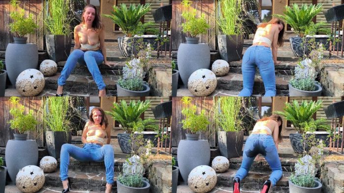 Celina-Ballerina – Geiler Natursekt in die Jeans   endlich wieder einen …