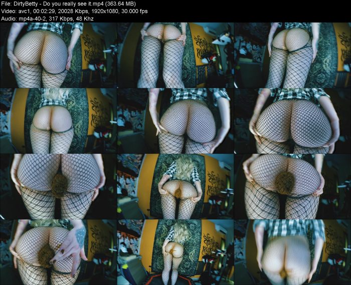 DirtyBetty - Do you really see it | Poop Girls | Kinkmixer