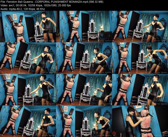 Femdom Ball Queens - CORPORAL PUNISHMENT BONANZA | FemDom | Kinkmixer