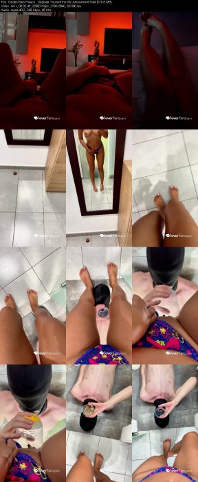 Golden Rain Palace - Degrade Yourself For My Amusement | Pee | Kinkmixer