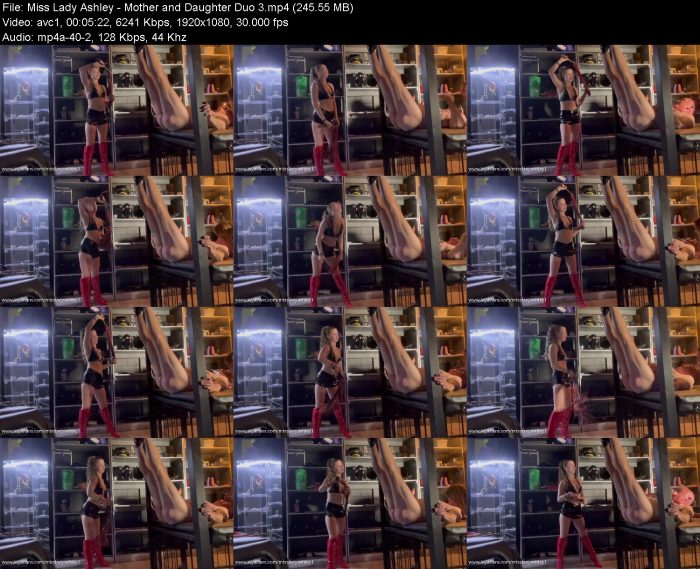 Miss Lady Ashley - Mother and Daughter Duo 3 | FemDom | Kinkmixer