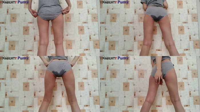 NaughtyPuma – Gray clothes and Brown Load