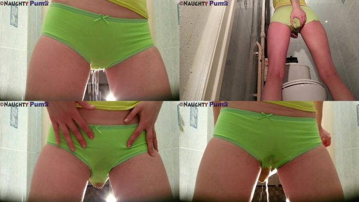 NaughtyPuma – Hard Poop Masturbation
