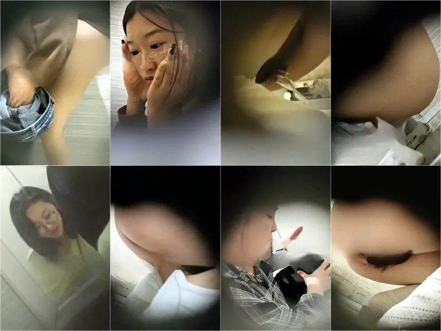 Public Restroom China Toilet Voyeur sifangktv 2036-2038