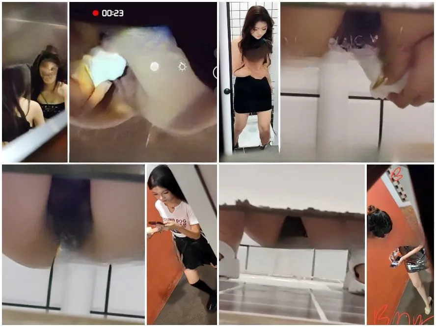 Public Restroom 【应求补档】█魔手☛外购█精品厕拍《高颜值美女靓妹补光篇》20V | Toilet Voyeurism | Kinkmixer
