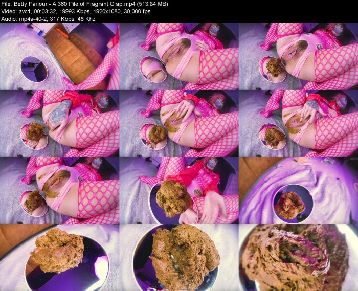 Betty Parlour - A 360 Pile of Fragrant Crap | Poop Girls | Kinkmixer