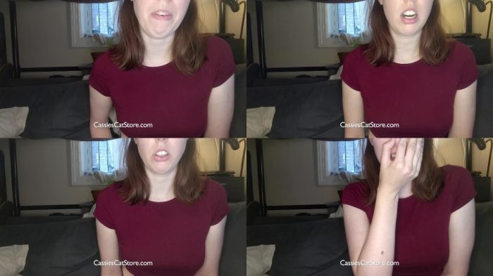 CassieScat – Cassie Scolds You for Public Pants Pooping