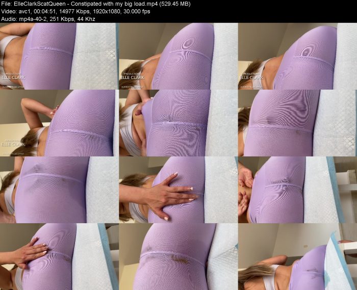 ElleClarkScatQueen - Constipated with my big load | Poop Girls | Kinkmixer