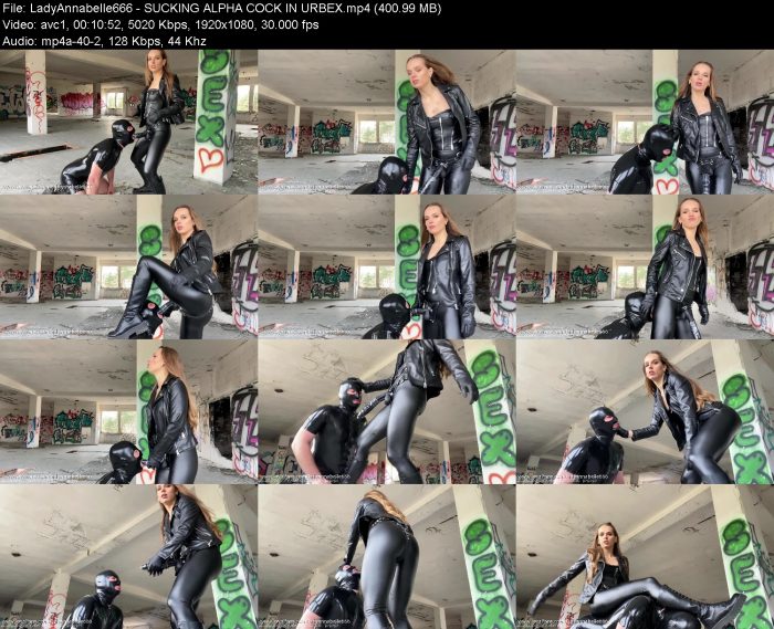 LadyAnnabelle666 - SUCKING ALPHA COCK IN URBEX | FemDom | Kinkmixer