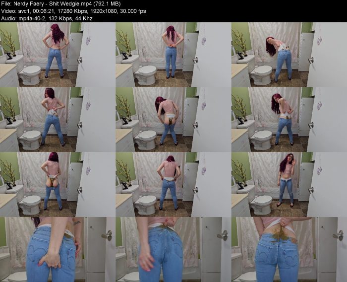 Nerdy Faery - Shit Wedgie | Poop Girls | Kinkmixer