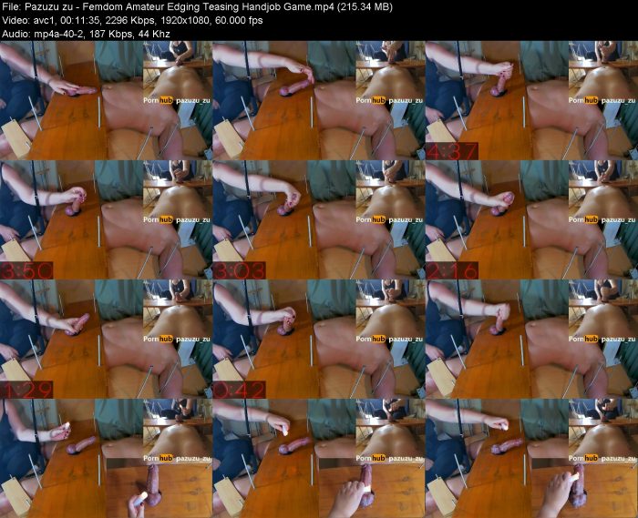 Pazuzu zu - Femdom Amateur Edging Teasing Handjob Game | FemDom | Kinkmixer