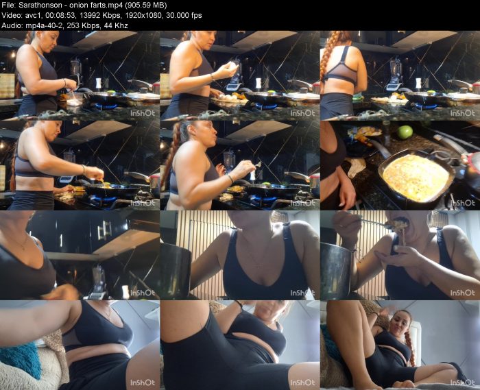 Sarathonson - onion farts | Poop Girls | Kinkmixer