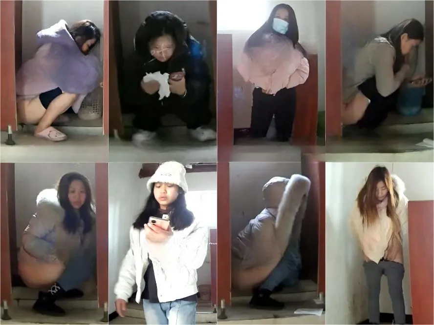Nude Ass Toilet Female Dormitory of The Factory 6-8 | Toilet Voyeurism | Kinkmixer