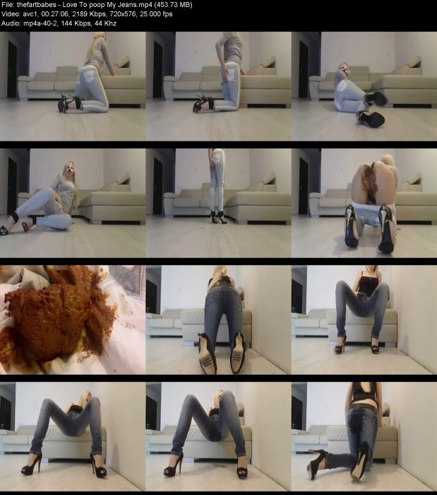 thefartbabes - Love To poop My Jeans | Poop Girls | Kinkmixer