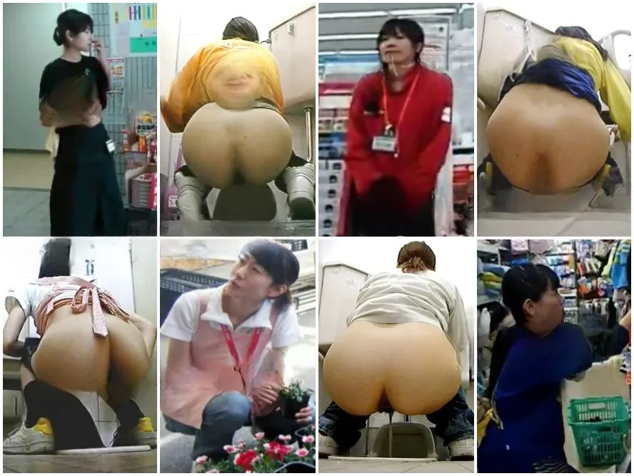 Public Restroom 無修正　 デパ－トトイレ2カメ盗撮外撮り有 | Toilet Voyeurism | Kinkmixer