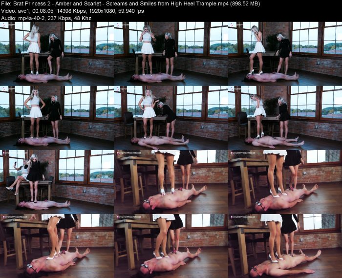 Brat Princess 2 - Amber and Scarlet - Screams and Smiles from High Heel ... | FemDom | Kinkmixer