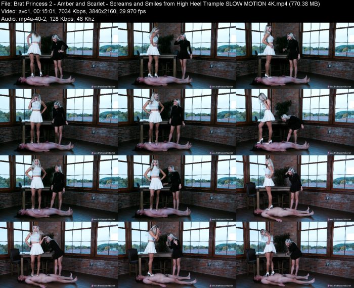 Brat Princess 2 - Amber and Scarlet - Screams and Smiles from High Heel ... | FemDom | Kinkmixer