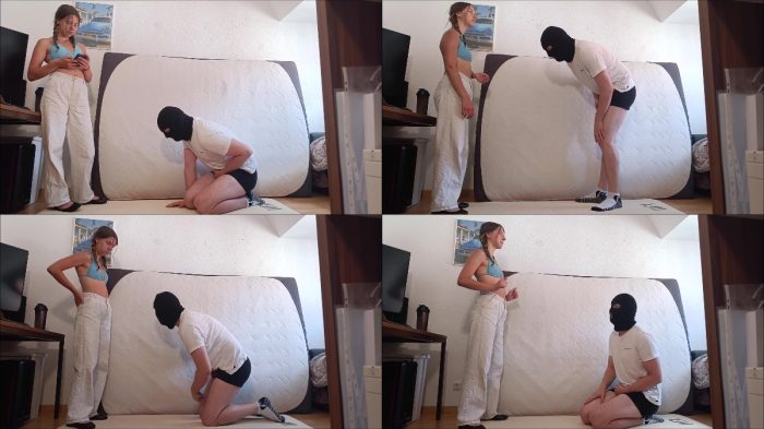 German Balls Busted – Harte Tritte Von Ihr In Eier