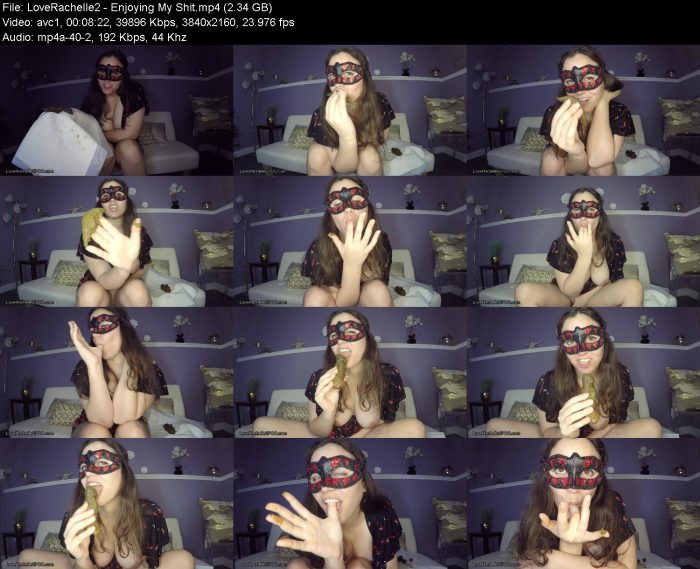 LoveRachelle2 - Enjoying My Shit | Poop Girls | Kinkmixer