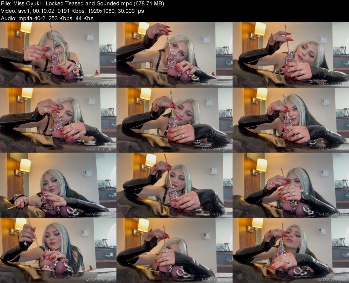 Miss Oyuki - Locked Teased and Sounded – KinkMixer - Violent Crazy Desires Miss Oyuki - Locked Teased and Sounded | FemDom | Kinkmixer