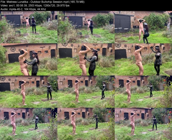 Mistress Lunatika - Outdoor Bullwhip Session | FemDom | Kinkmixer