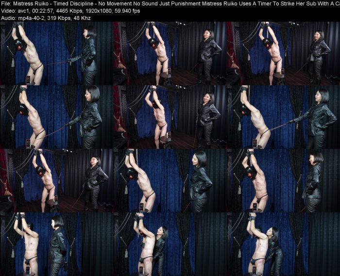 Mistress Ruiko - Timed Discipline - No Movement No Sound Just Punishment... | FemDom | Kinkmixer