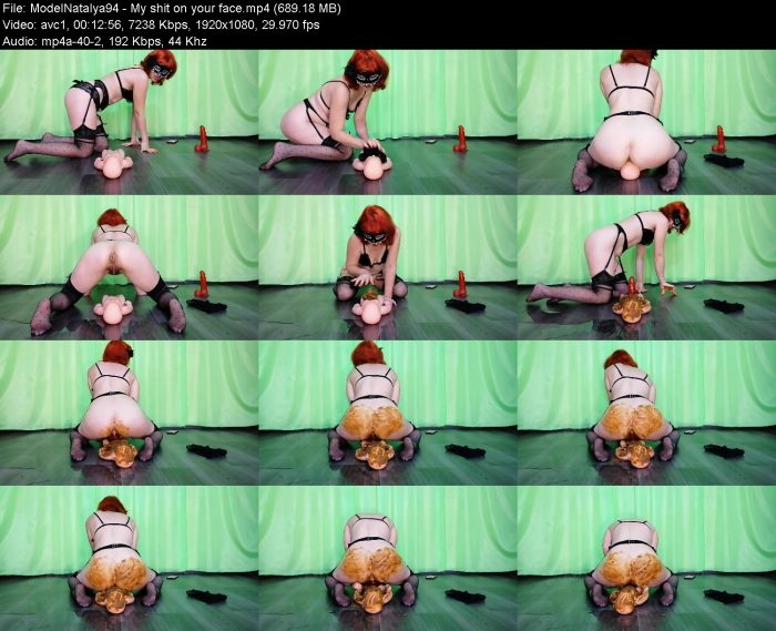 ModelNatalya94 - My shit on your face | Poop Girls | Kinkmixer